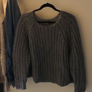Chunky Crew Neck Sweater